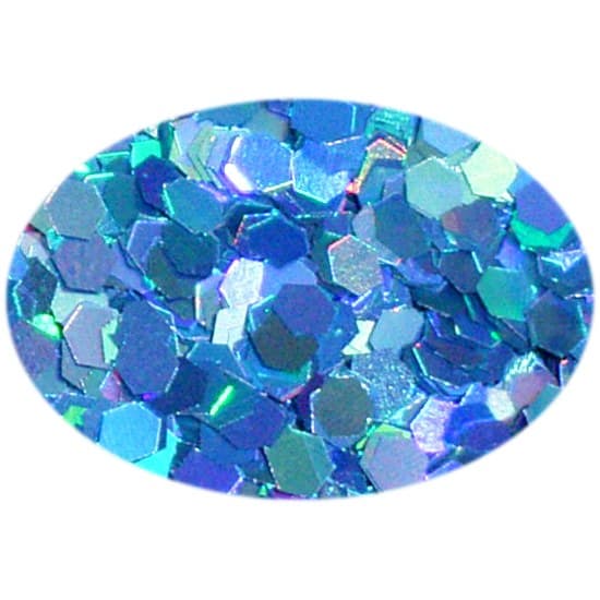 Glitter Holo Aqua 0625Hex
