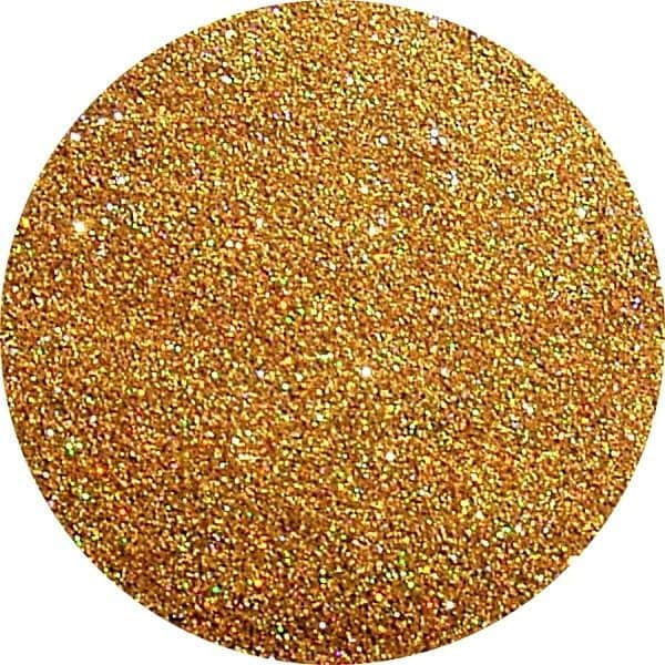 Perfect Nails Holo Dark Gold Solvent Stable Glitter 0.004 Square