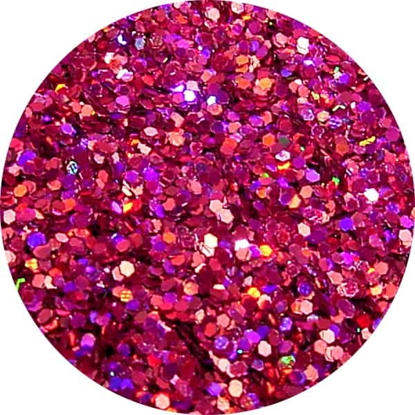 JGL78 - Perfect Nails Holo Burgundy Solvent Stable Glitter 0.015Hex