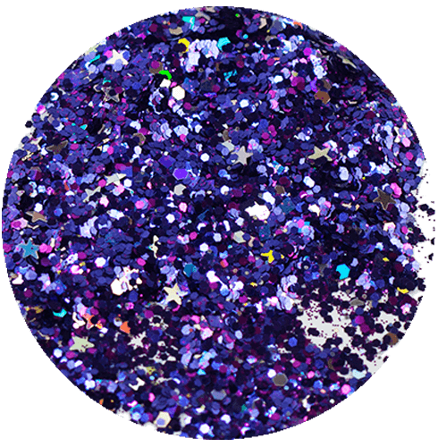 PNGL002 - Perfect Nails Glamour Glitter Starry Night