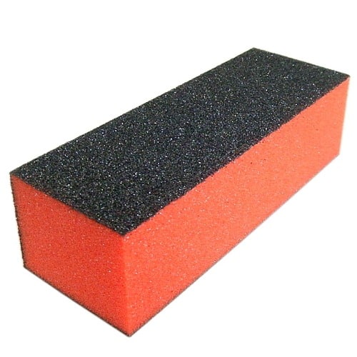 Orange Core Black Block Buffer 3 sided 100/180/180