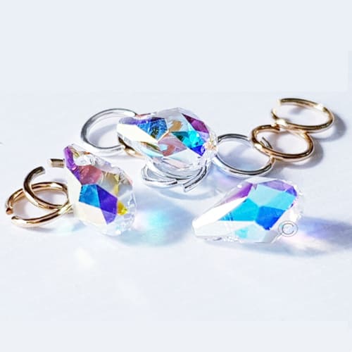 Swarovski Tiny Treasures Crystal AB – Nail Piercing