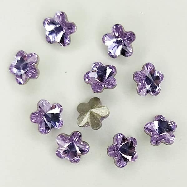 Swarovski Flower – Violet – Specialty