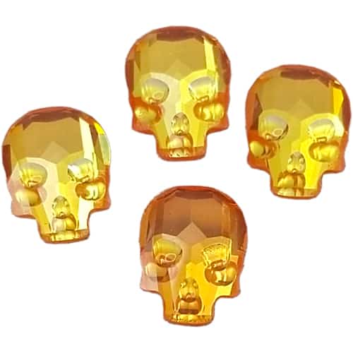 Swarovski Skull -Ultra Orange – Specialty