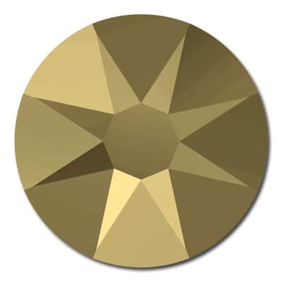 Swarovski Metallic Light Gold – Flat Back