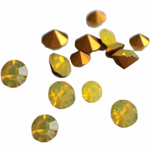 Swarovski Yellow Opal – Chaton