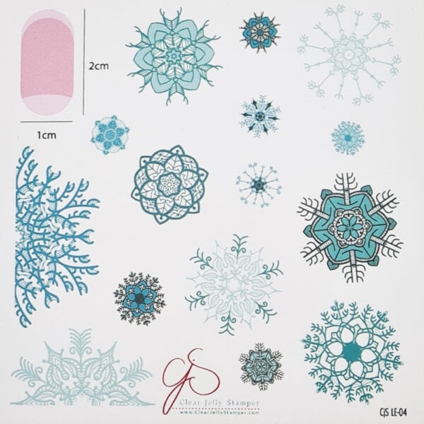 Patterned Snowflakes – CJS LE-04